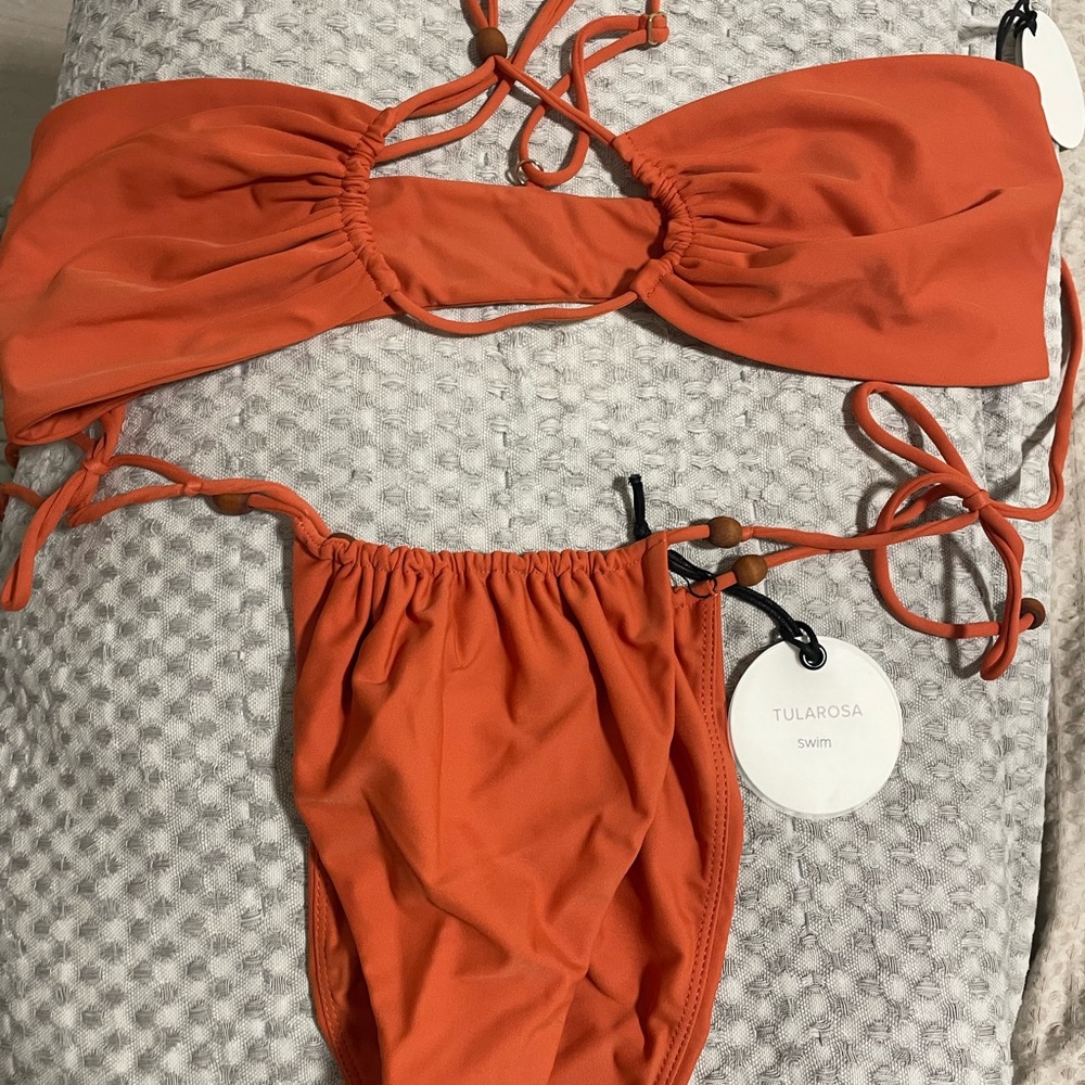 Tularosa Vibrant Orange Swimwear